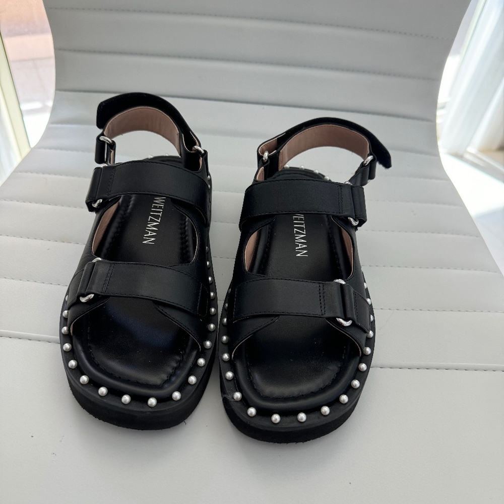 STUART WEITZMAN WEDGE SANDALS